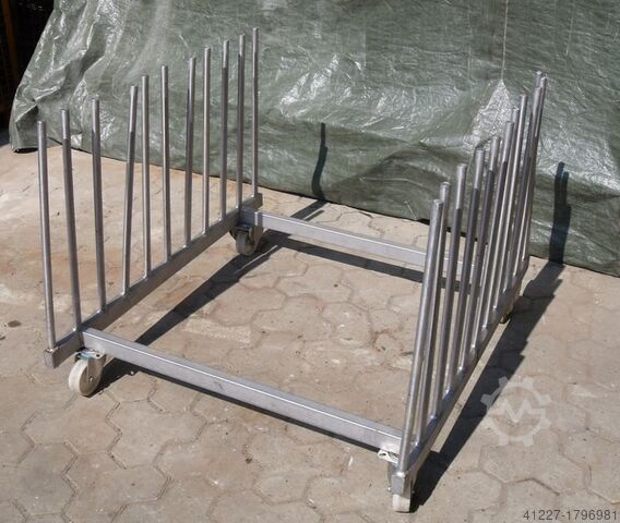 Legbordenwagen Edelstahl Typ 1100/1000/780