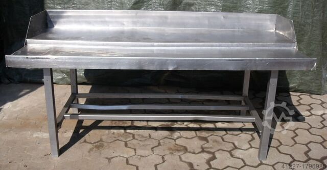 Roestvrij stalen tafel unbekannt Typ 930/2000