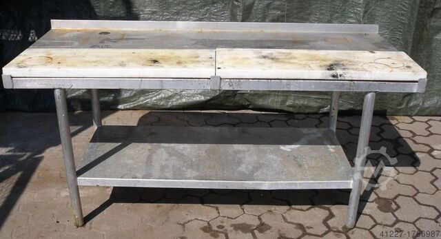 Aluminum table Aluminium Typ 1800/700