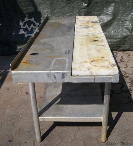 Aluminum table Aluminium Typ 1800/700