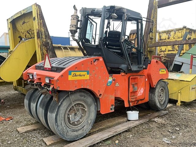 Diğer silindir Hamm HD150TT PNEUMATIC 8 WHEEL COMgPACTOR (accident unit - for parts only)