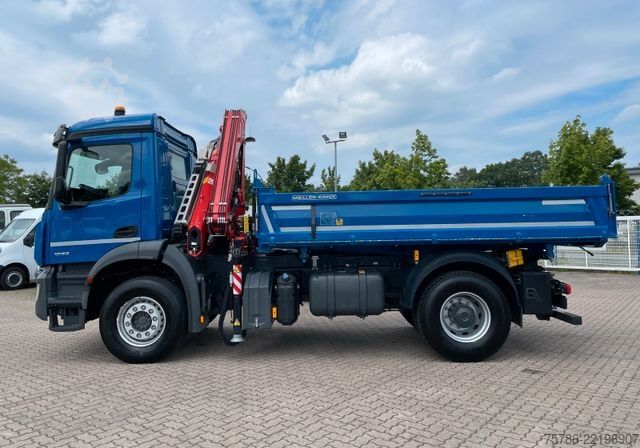Sklápěcí vůz MERCEDES-BENZ Arocs 1832/ Fassi F 120+Funk/ 2xAHK/ AC/ Org. KM