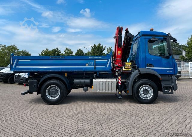 Sklápěcí vůz MERCEDES-BENZ Arocs 1832/ Fassi F 120+Funk/ 2xAHK/ AC/ Org. KM