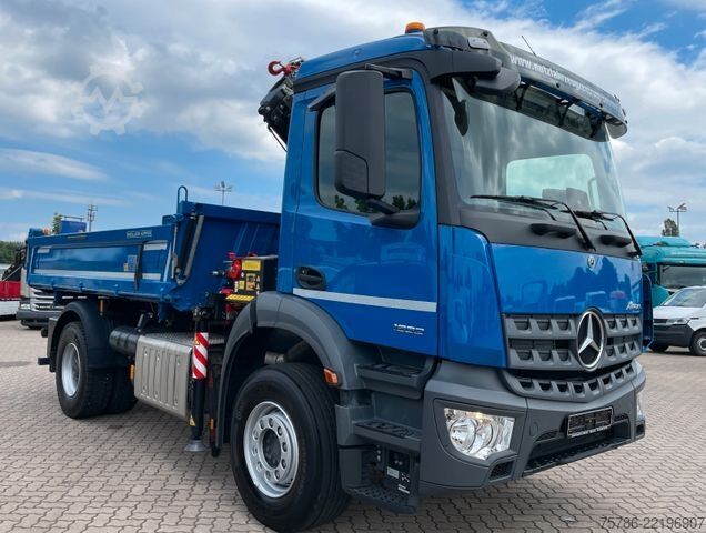Sklápěcí vůz MERCEDES-BENZ Arocs 1832/ Fassi F 120+Funk/ 2xAHK/ AC/ Org. KM
