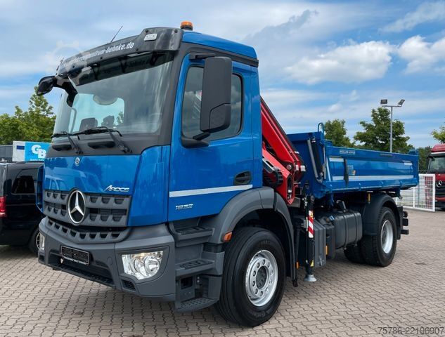 Sklápěcí vůz MERCEDES-BENZ Arocs 1832/ Fassi F 120+Funk/ 2xAHK/ AC/ Org. KM