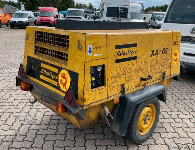 Jiný ATLAS_COPCO XAS 65 Kompressor/ 3.579 Bh