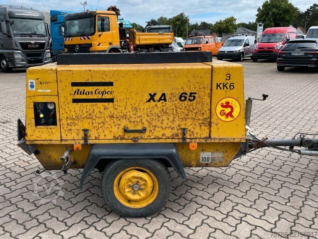 Jiný ATLAS_COPCO XAS 65 Kompressor/ 3.579 Bh