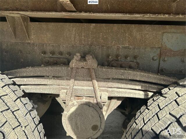 Log transporter Volvo FH 16 6x4 timber truck w/ 1983 Briab grain trailer