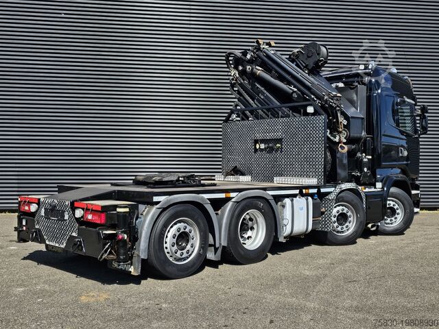 Standaard-SZM Scania R490 / 8x2 / HMF 85 TM CRANE / WINCH / JIB