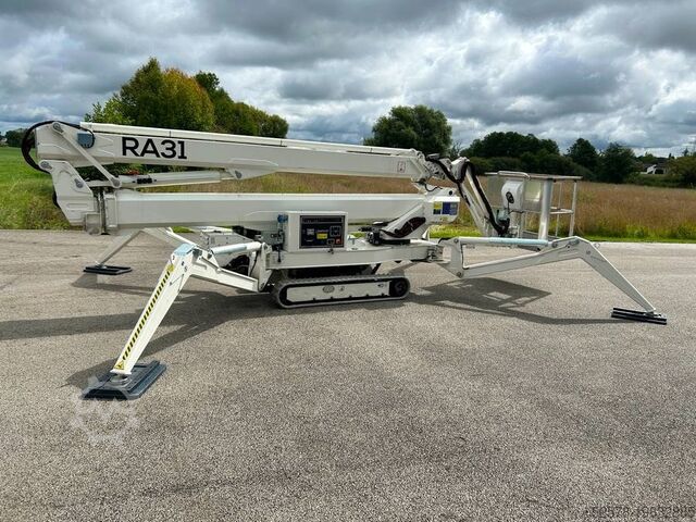 Scharnierende telescopische hoogwerker EasyLift RA 31
