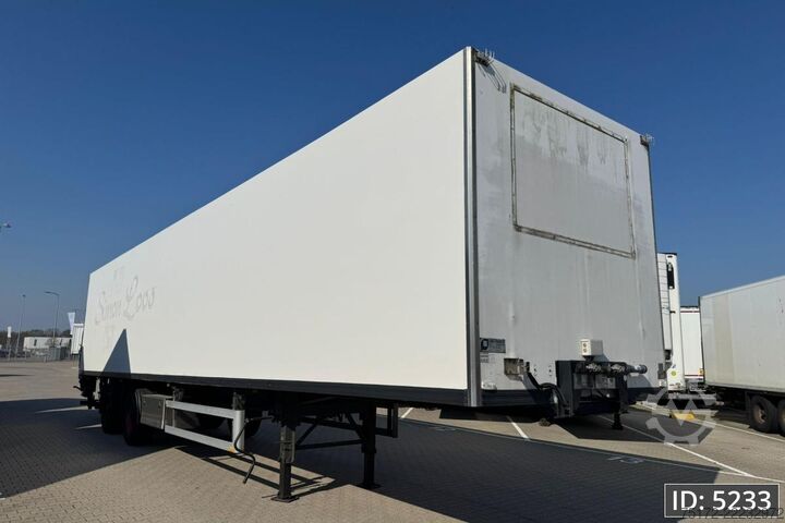 Koffer Van Eck UT-2BI / 2 Axle / Taillift