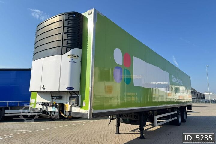 Gekoeld/bevroren transport Van Eck UT-2BI / 2 Axle / DHOLLANDIA