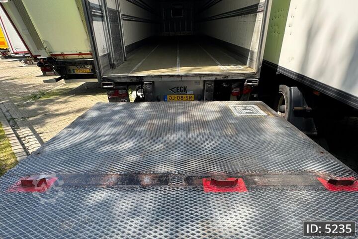 Gekoeld/bevroren transport Van Eck UT-2BI / 2 Axle / DHOLLANDIA