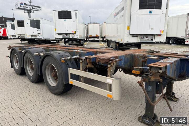 Transporte de contentores Pacton T3-010 / Multichassis / BPW Drum