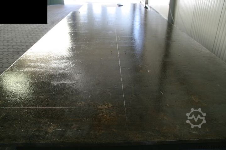 Klemplaat Stahl Abmessungen 5200/1840/H850 mm