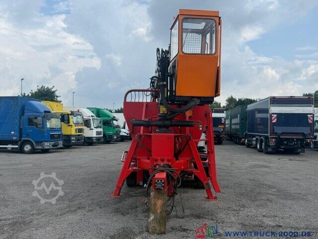 Landbrugsmaskine Dücker Holz Schredder DMS500S Kran Kesla+Kabine+Greifer