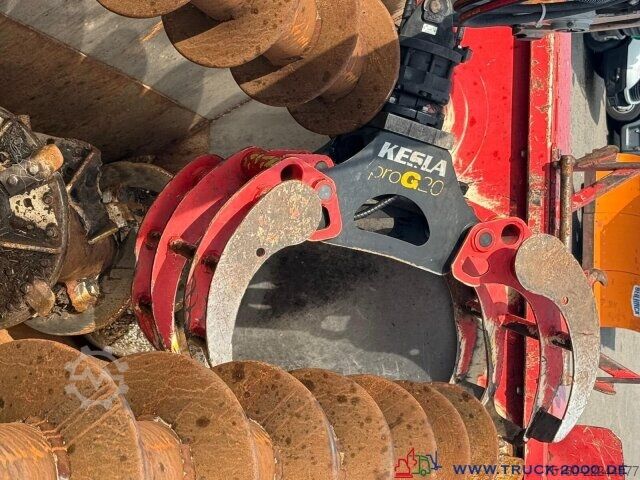Landbrugsmaskine Dücker Holz Schredder DMS500S Kran Kesla+Kabine+Greifer