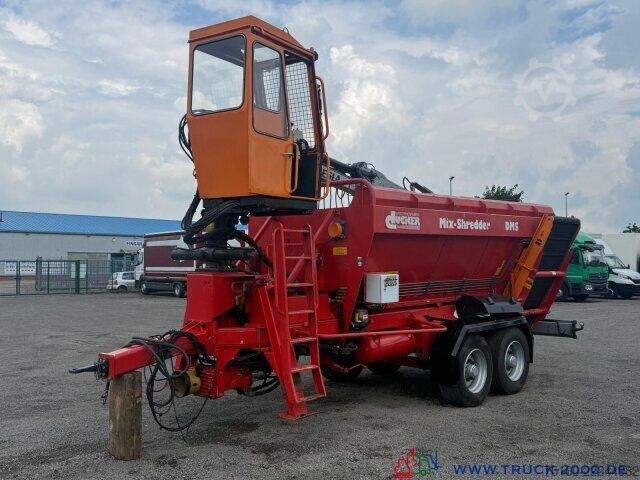 Trailer Dücker Dücker Holz Schredder DMS500S Kran Kesla+ Kabine