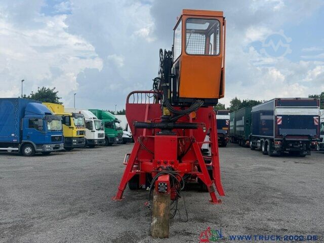 Trailer Dücker Dücker Holz Schredder DMS500S Kran Kesla+ Kabine