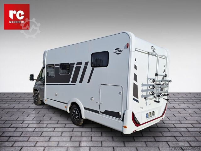 Caravana semiintegrada CARADO pro+ T 338 TV/SAT, Navi+RFK, Hubbett