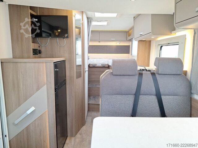 Caravana semiintegrada CARADO pro+ T 338 TV/SAT, Navi+RFK, Hubbett