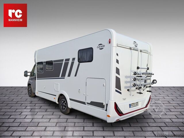 Teilintegriertes Wohnmobil CARADO pro+ T 457 Hubbett, SAT+TV, NAVI+RFK, COMBI 6E