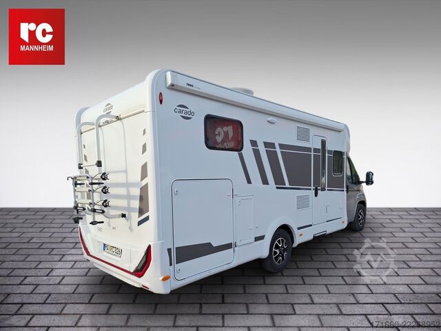 Teilintegriertes Wohnmobil CARADO pro+ T 457 Hubbett, SAT+TV, NAVI+RFK, COMBI 6E