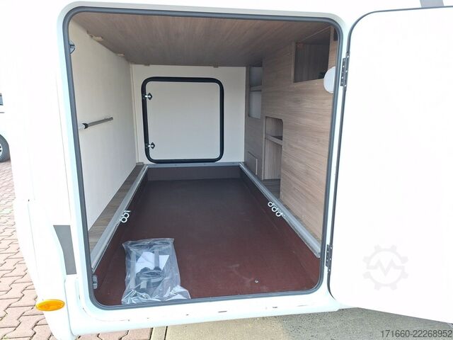 Teilintegriertes Wohnmobil CARADO pro+ T 457 Hubbett, SAT+TV, NAVI+RFK, COMBI 6E