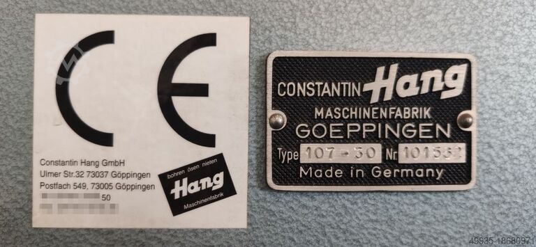 Pappersborrmaskin Nagel 107-30 electronic