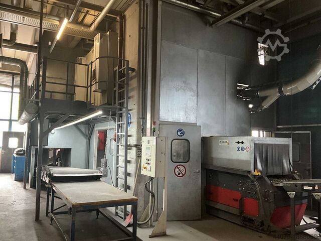 Sistema de jateamento de correia de arame Rösler RDGE 800 - 4