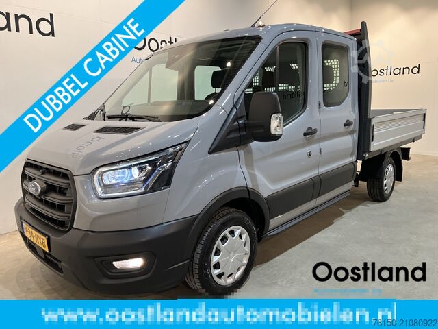 Platformwagen dubbele cabine Ford Transit 2.0 TDCI L2H1 130 PK DC Dubbel Cabine T...