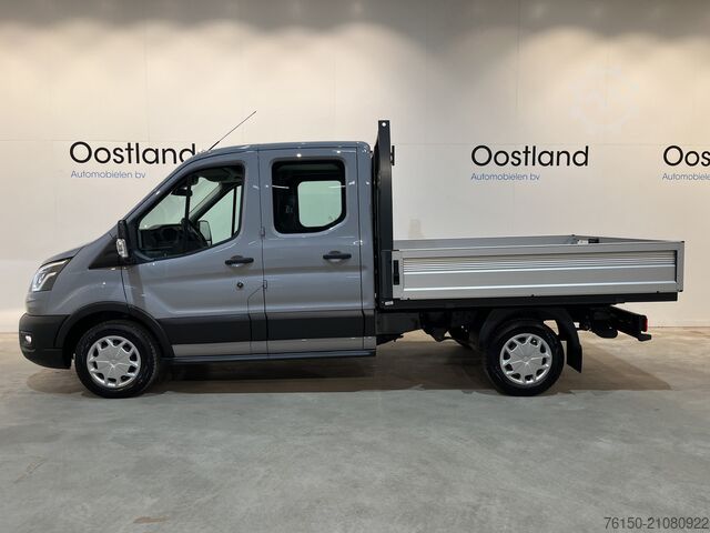 Platformwagen dubbele cabine Ford Transit 2.0 TDCI L2H1 130 PK DC Dubbel Cabine T...