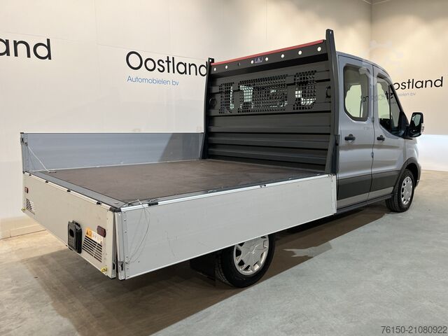Platformwagen dubbele cabine Ford Transit 2.0 TDCI L2H1 130 PK DC Dubbel Cabine T...
