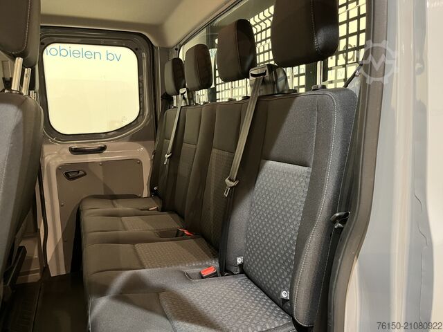 Platformwagen dubbele cabine Ford Transit 2.0 TDCI L2H1 130 PK DC Dubbel Cabine T...