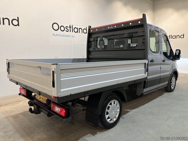 Platformwagen dubbele cabine Ford Transit 2.0 TDCI L2H1 130 PK DC 6 pers. Trend O...