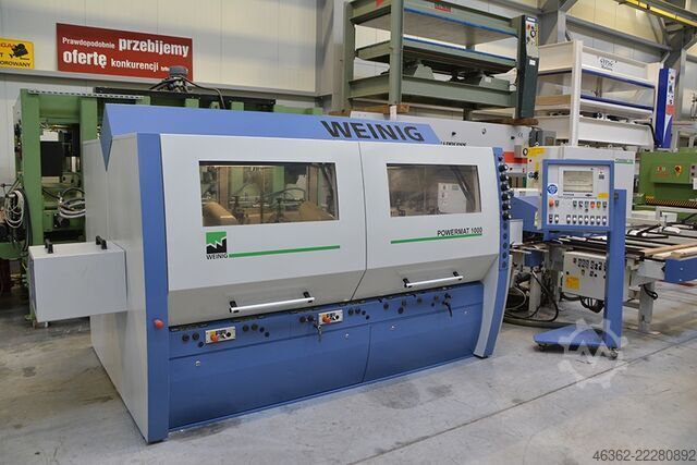 şekillendirme makinesi WEINIG Powermat 1000 powerlock
