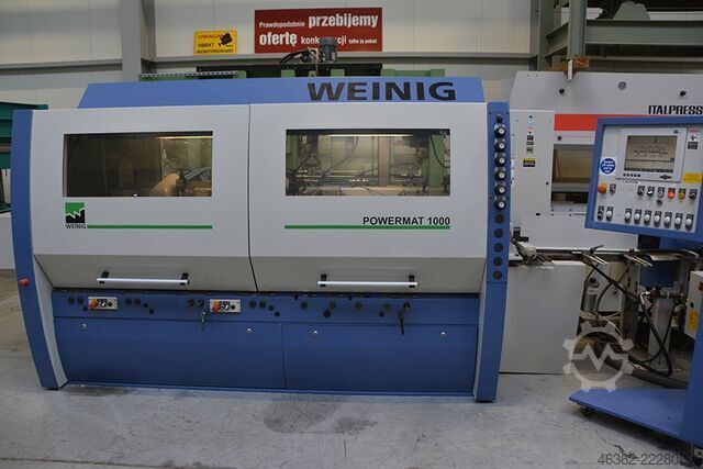 şekillendirme makinesi WEINIG Powermat 1000 powerlock