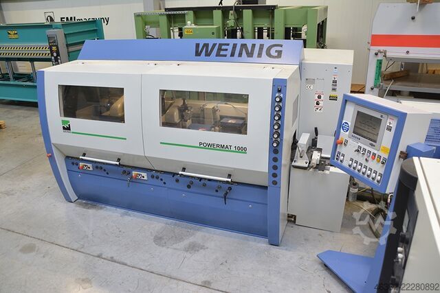 şekillendirme makinesi WEINIG Powermat 1000 powerlock