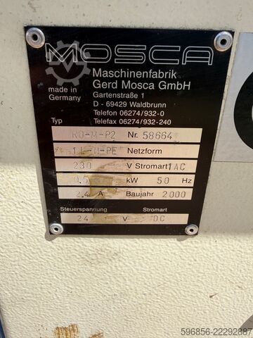 MOSCA RO-M-P2 Automatische Machine MOSCA RO-M-P2 Automatyczna Maszyna MOSCA RO-M-P2 Automatyczna Maszyna