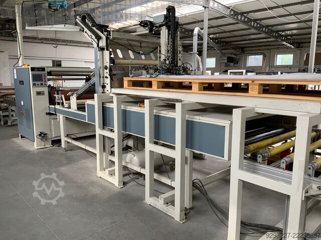 Linia do laminowania płyt akryl, PET MASTER PUR 1400 Panel Laminating Line