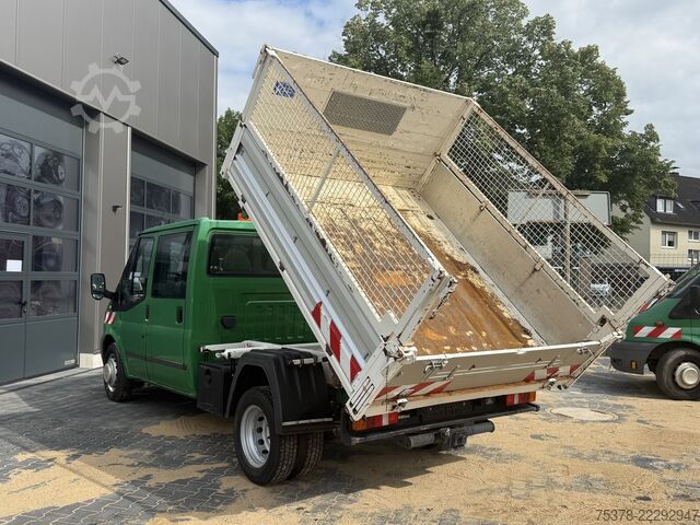Dubbele cabine bestelwagen Ford Transit FT 350 2.4 TDCI Dreiseitenkipper