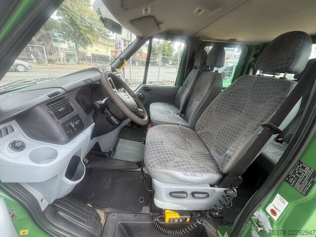 Dubbele cabine bestelwagen Ford Transit FT 350 2.4 TDCI Dreiseitenkipper