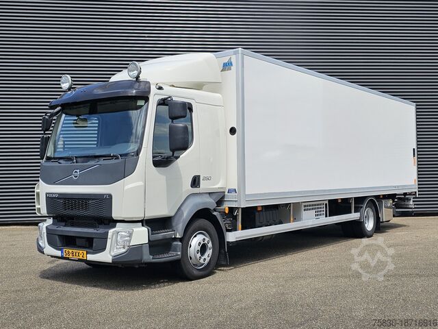 Gekoeld/bevroren transport Volvo FL250 / 4X2 / ELECTRO-COOLING / KOFFER / LBW