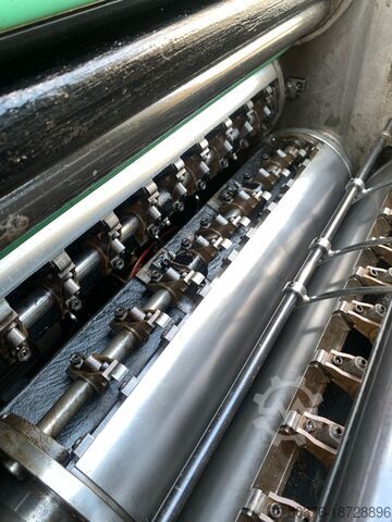 2-Farben-Offset „gerade“ Druckmaschine mit Alkoholbefeuchtung Hashimoto (Japan) Impulse F-522