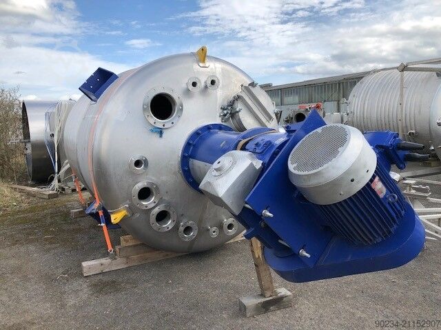 Κάθετος αντιδραστήρας Sinclair από ανοξείδωτο χάλυβα, χωρητικότητας 15.000 λίτρων SINCLAIR STAINLESS 15,000 Litre