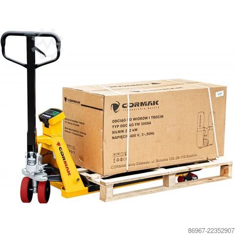 Palletwagen met elektronische weegschaal CORMAK SP2000E