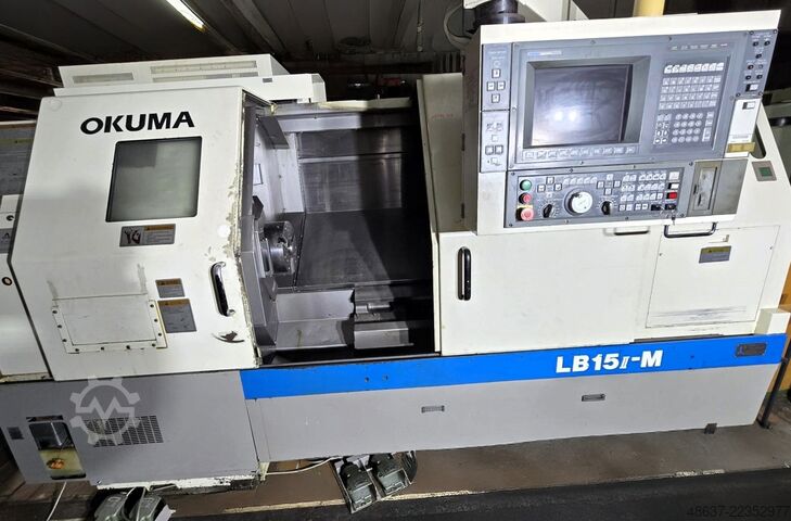 CNC-draai- en freescentrum Okuma LB15IIM-2SC 1000