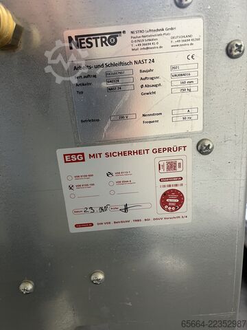 Slijptafel Nestro 
