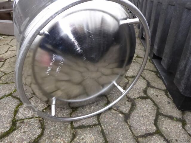 80litrová tlaková nádrž z materiálu V4A  