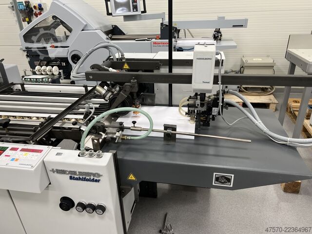 Vouwmachine Heidelberg Stahlfolder Ti 52 4/4/1 Folding machine